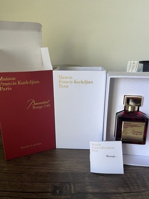 Unisex Perfume Extrait de Parfum 540 Scent Rouge Size 2.4 oz 