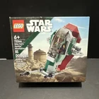 LEGO Star Wars Boba Fett's Starship Microfighter 75344 Complete Set 85pcs