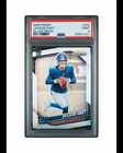 2025 PANINI PRIZM #332 JAXSON DART SILVER PRIZM [RC] PSA 9