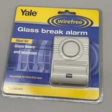 New Yale Wirefree Glass Break Alarm for Windows & Doors Home Security