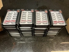 Lot of 36 Ardell Professional Orig Feathered Lash Wispies 6 Pairs In Each Box
