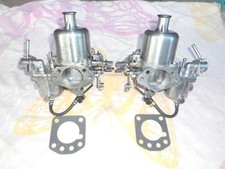 Datsun 240z Carbs Rebuilt Polished Twin Round Top Su Carburetors