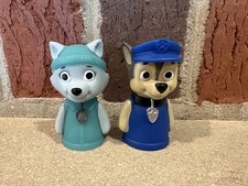 Mini Figure Paw Patrol Everest & Chase Finger Puppet Collectible Toys