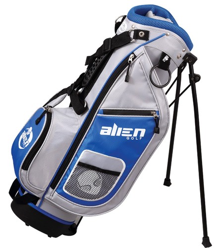 New Alien Golf LH Junior 6 Piece Set Ages 6-8 (Left Handed) Blue/Gray - Picture 6 of 9