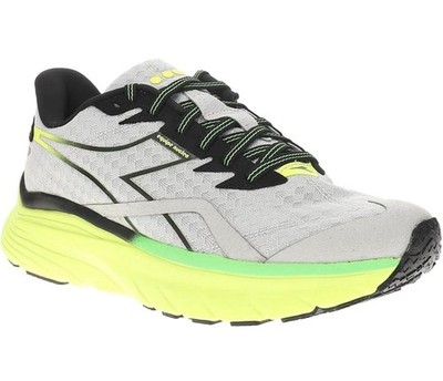 Men 12 diadora Equipe Nucleo Running  Grey, Yellow Sneakers Athletic Shoes