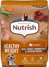 Rachael Ray Healthy Weight Adult Dry Dog Food Real Turkey Brown Rice Venison