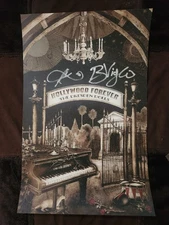 DRESDEN DOLLS SIGNED POSTER 2025 LOS ANGELES * HOLLYWOOD FOREVER SECRET SHOW