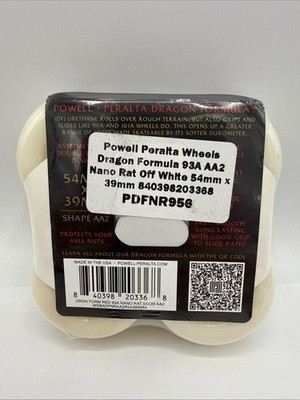 POWELL PERALTA NANO RATS 54mm 93a SKATEBOARD WHEELS | eBay