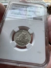 1945 d usa phil 20 c coin brilliant uncirculated NGC standard brown