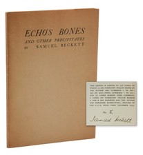 Product Image: VELLUM COPY #1 ~ Echo's Bones ~ SAMUEL BECKETT Signed Limited First Edition 1st