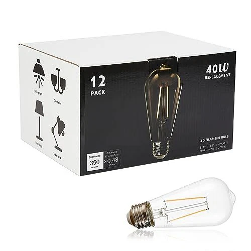 40 watt edison bulb cheap led