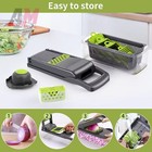 15-In-1 Vegetable Fruit Chopper Cutter Food Onion Veggie Dicer Slicer Kitchen