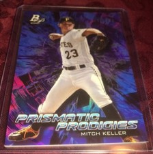 Mitch Keller 2018 Bowman Platinum Prismatic Prodigies #d/ 250 Pittsburgh Pirates