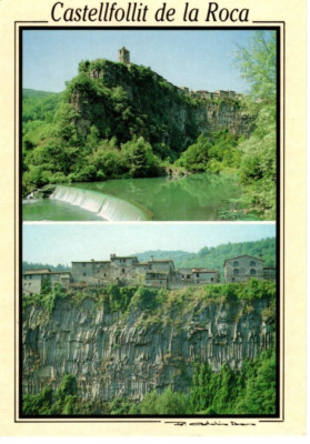 VTG Spain Castellfollit de la Roca Arc Natural de la Zona Volcanica