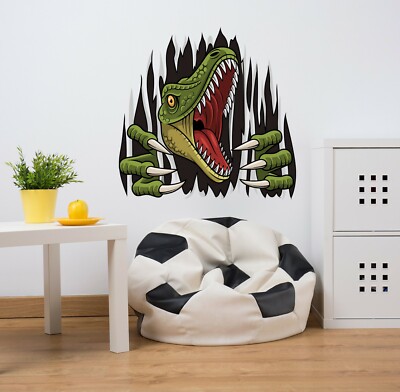 3D Dinosaurier H218 Tier Wallpaper Wandbild Poster Wandaufkleber Abziehbild Hone
