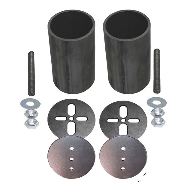 B Air Ride Suspension Air Bag Mounting Brackets Universal Fab Fullsize eBay