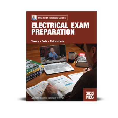 Mike Holt's 2023 Electrical Exam Preparation textbook