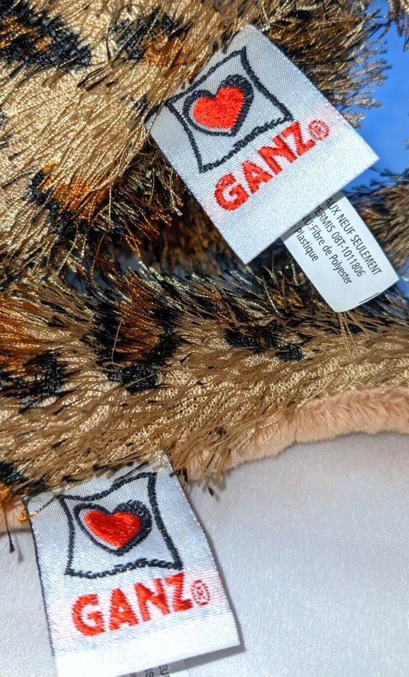 Set of 2 Ganz 13" Webkinz Leopard and Lizard NO Codes - Image 4 of 4