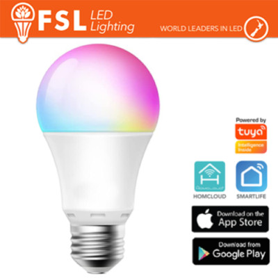 SMART E27 TROPFENLAMPE 10W BEACON TECH RGB + 3WHITE DIMMBAR