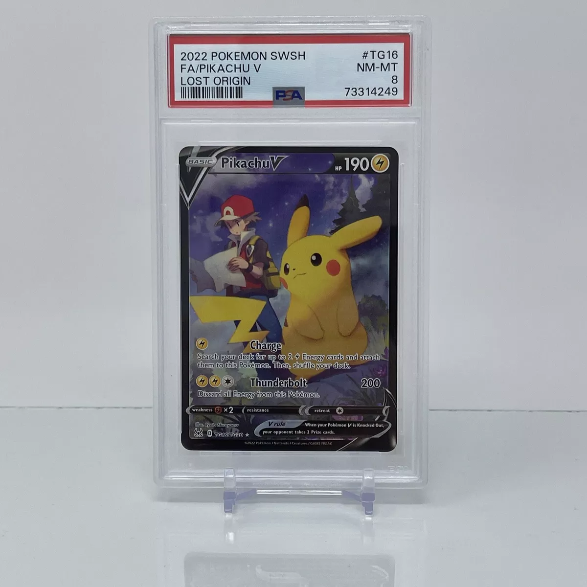 Pikachu-V (TG16/TG30), Busca de Cards