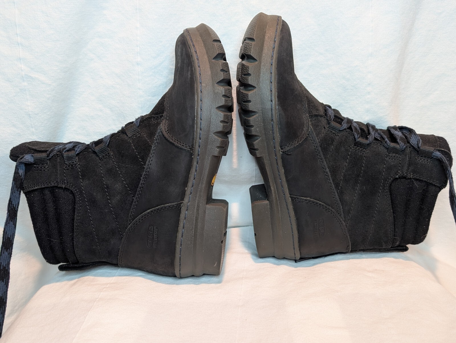 Stivali KEEN Wapato donna 8 neri stringati impermeabili isolati escursionismo scarpe invernali