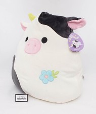 SQUISHMALLOWS CONNOR THE COW ORIGINAL SQUAD SPRING FLORAL EDITION 16 INCH 40CM