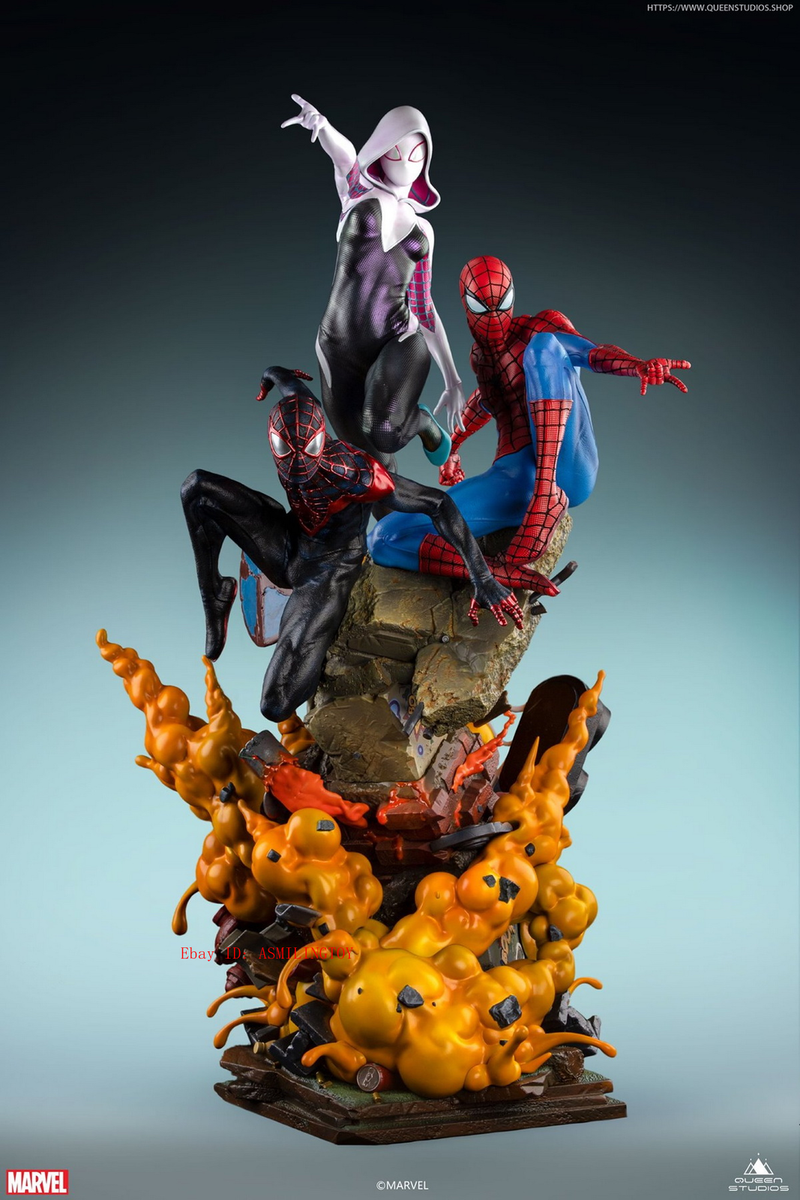 Queen Studios Spider-Man Marvel Comics 1/4 Scale Statue Model In