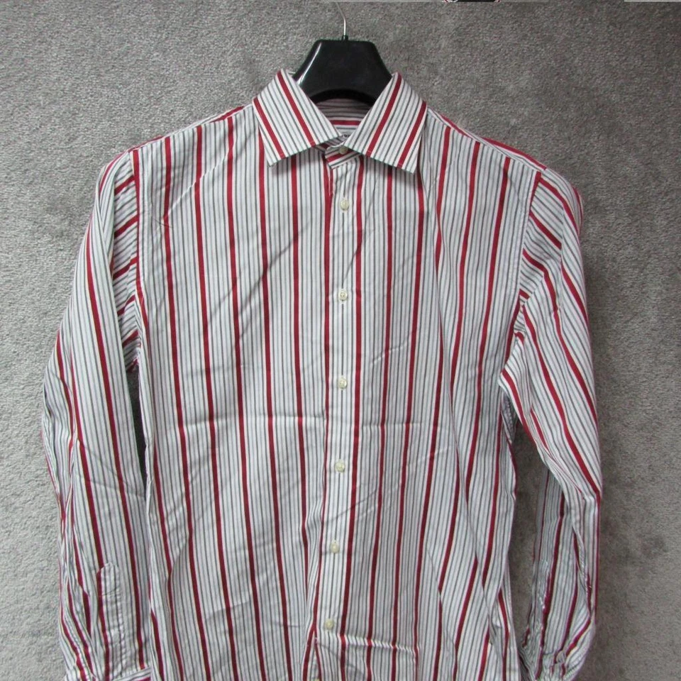 MENS ZARA LONG SLEEVE FORMAL / OFFICE SHIRT SIZE S SKU NC09687] - Image 2 of 4