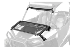 SuperATV Flip Down Glass Windshield For Polaris RZR XP 1000/ Turbo
