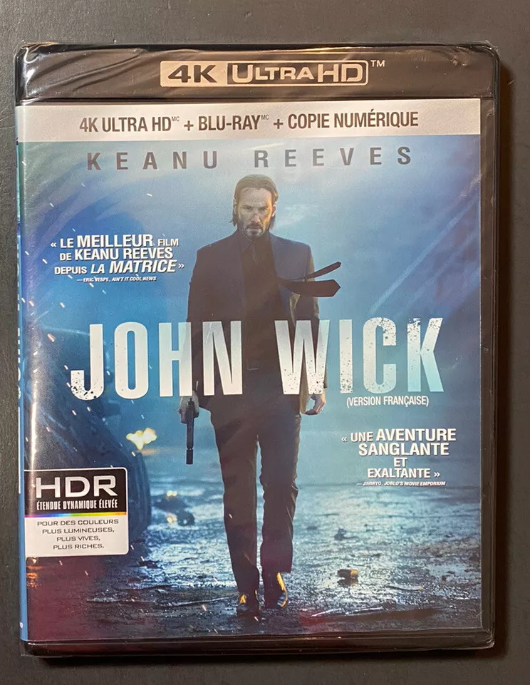 John Wick 4K Ultra Hd [Blu-ray] : : DVD e Blu-ray