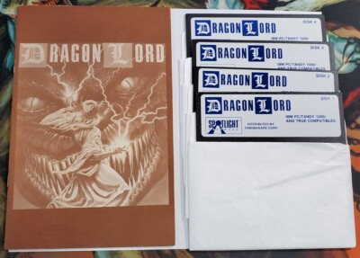 Dragon Lord IBM PC Tandy 1000 Spotlight Software 1990 Cinemaware Game