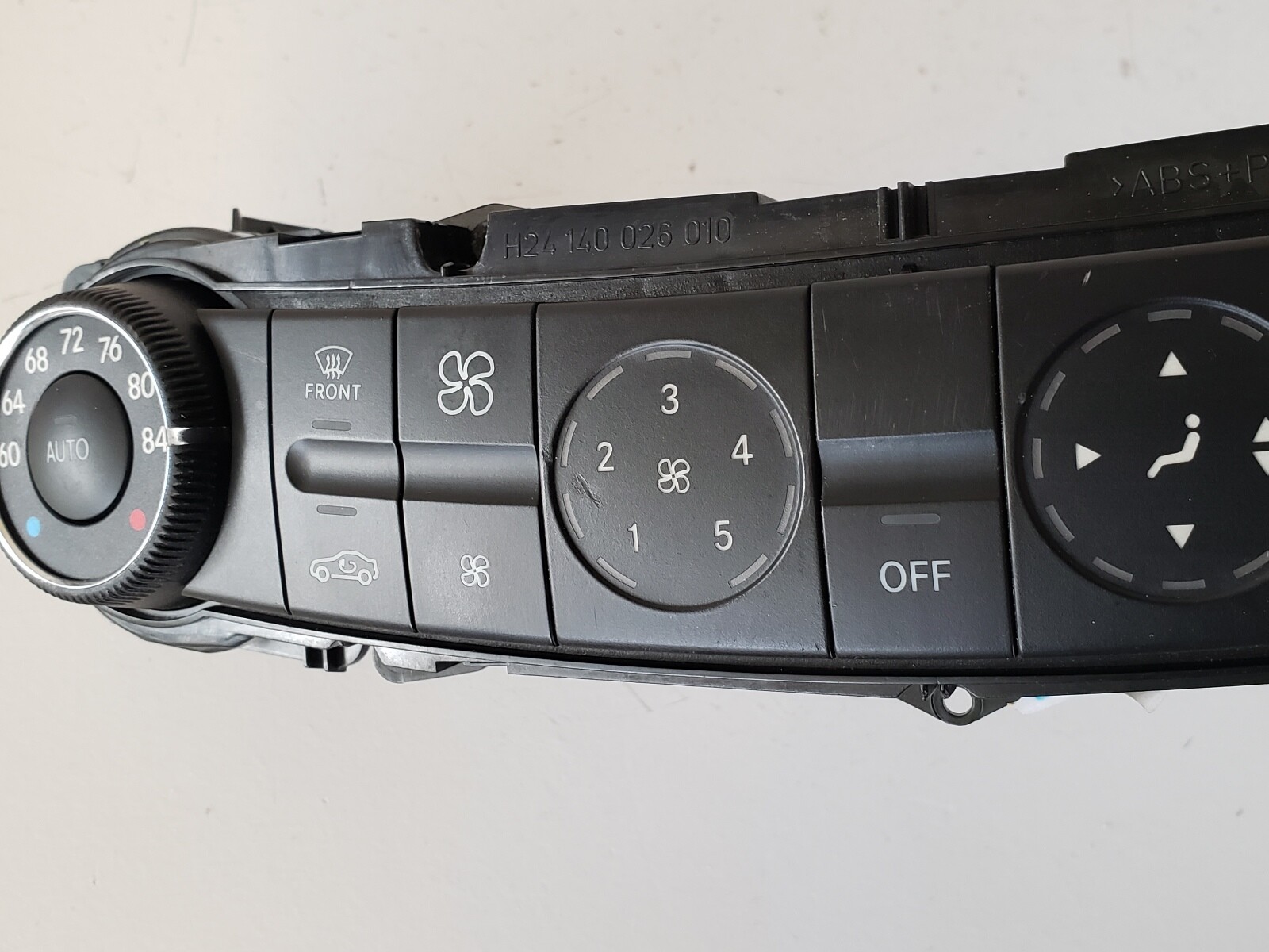 06 07 Mercedes Benz E320 E350 Climate Control Panel Temperature Unit A