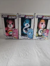 Care Bears Togetherness,Grumpy and CHEER Bears Micro 3in Plush  3 PieceSet- BNIB