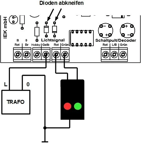 SIG-M, Signalmodul / Bremsmodul , kompatibel zu Märklin - Digital, IEK - Bild 4 von 4