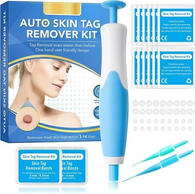 SELLERTREE Skin Tag Remover Pen PAINLESS Skin Tag Wart Removal Kit For Small to Large Tags