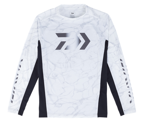 Daiwa Splash Fishing Shirt White Long 
