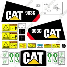 Fits Caterpillar 903C Decal Kit Wheel Loader Replacement Stickers - 7 YEAR VINYL