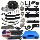 Water Pump Timing Chain Kit Tool Fit Land Rover Range Rover LR4 3.0 5.0L AJ133