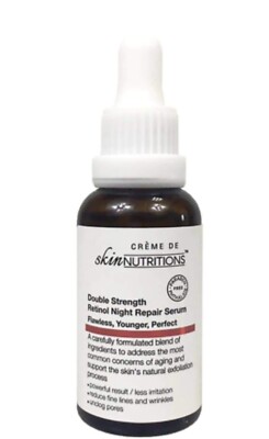 Skin Nutrition Retinol Night Serum, Double Strength 