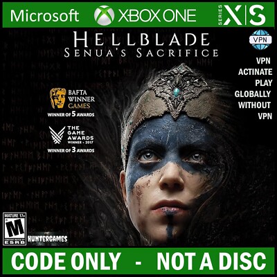 Hellblade: Senua's Sacrifice Xbox One, XIS KEY ARG /TURKEY