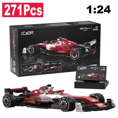 MARKENLOS Alfa Romeo F1 Team Formel 1 Car Building Technic Set - Detailed Exclusive Model
