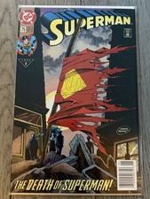 Superman #75 NM Death of Superman DC Comics 1993 Doomsd