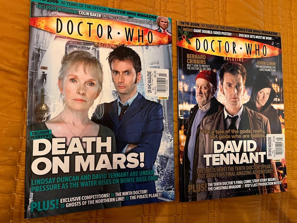 Doctor Who Magazine Lot Of 10 Issues David Tennant era - Image 3 of 4