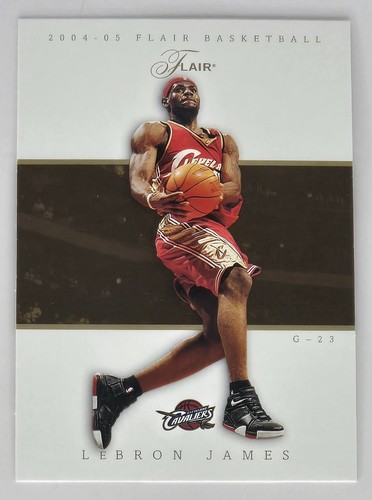 04-05 Flair LeBron James Base (Cleveland Cavaliers) 2ème année #35 - Photo 1/2