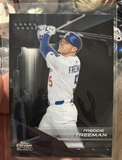 Topps 2026 Chrome Black Freddie Freeman Base Set #5 Dodgers Baseball