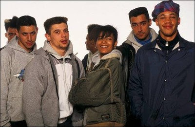 Joeystarr Kool Shen and Vivi Celebrity Singer Performer Concert Old Photo 2
