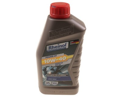 RHEINOL 10W-40 Motoröl 4-Takt Plus Fouke 4T JASO MA Teilsynth Motorrad Roller