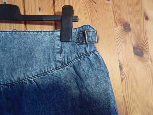 Jeans Rock Jeansrock Gr. 38 Kurz Faltenrock Clockhouse - Bild 2 von 4