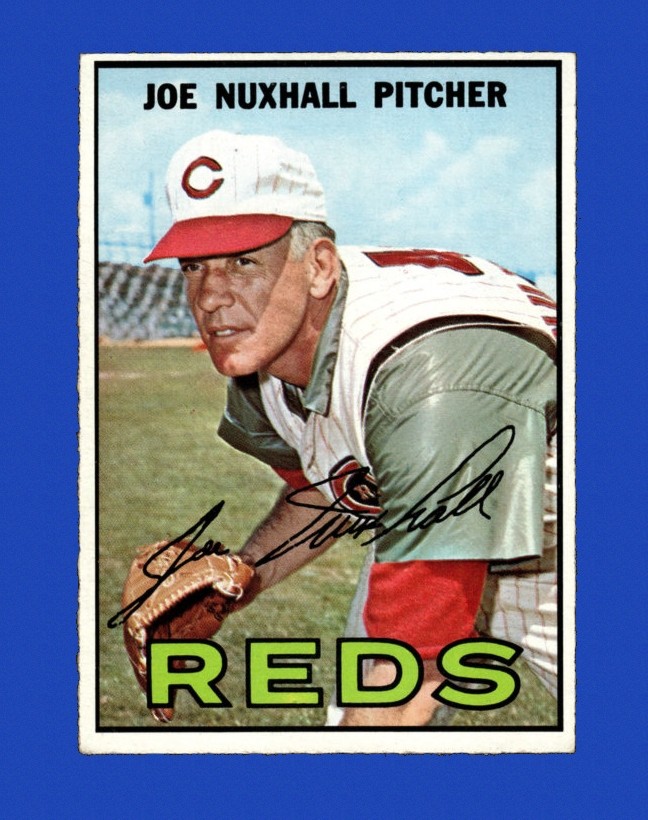 1967 Topps Set-Break # 44 Joe Nuxhall EX-EXMINT *GMCARDS*