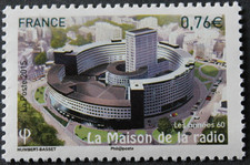 Timbre - FRANCE - La Maison de la Radio (de feuillet) - 2015 - Neuf ** - YT4960